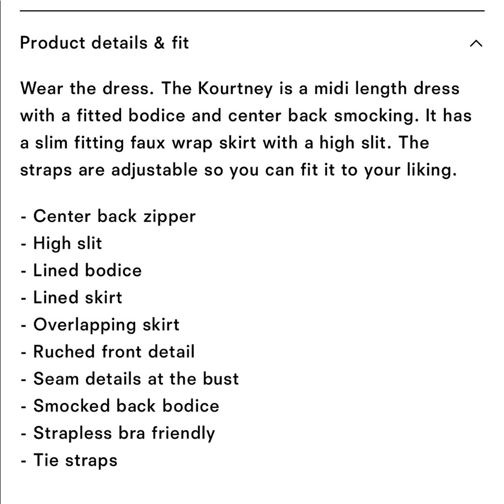 [Reformation] Kourtney Dress - Picture 6 of 7